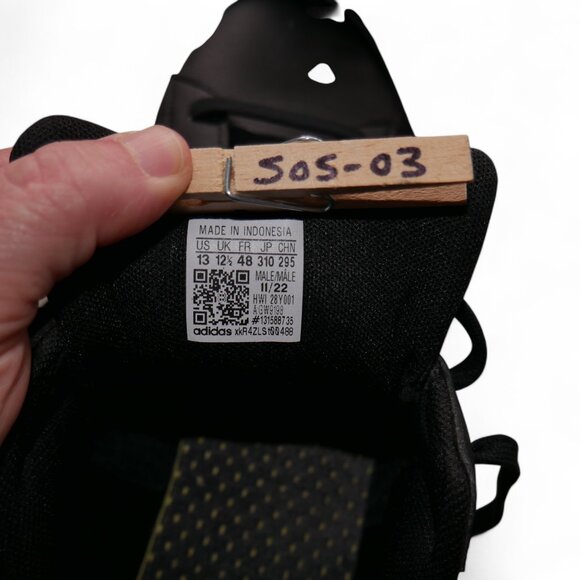 ADIDAS Grand Court 2.0 Cloudfoam Sneakers Black/Black Shoes GW9198 Size 13 EUC - Picture 11 of 16